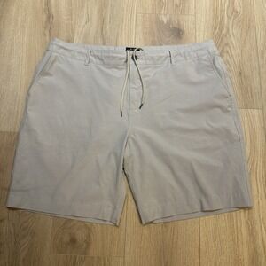 Faherty All Day Short Men 40 Gray 8" Inseam Drawstring Performance EUC‎
